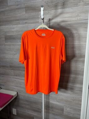 Fila Men’s Short Sleeve Crew Tee - Bright Orange 2129
